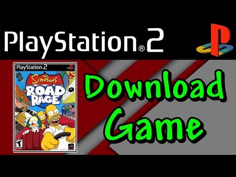 The simpsons road rage ps2 iso download